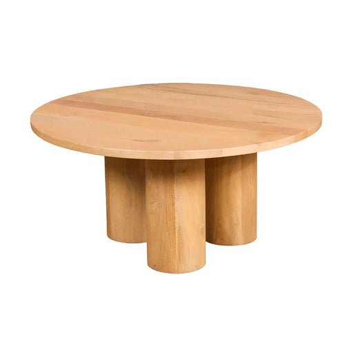 elevenpast wooden coffee table Baarlo Round Wooden Coffee Table PC038