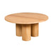 elevenpast wooden coffee table Baarlo Round Wooden Coffee Table PC038