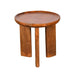 elevenpast wooden sidetable Tripodos Round Walnut Side Table PC070