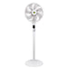 elevenpast standing fan White Solent DC Pedestal Fan – Black or White Remote Control Stand Fan PEDFANW400 6009210047373