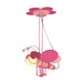 elevenpast Lighting Kids Butterfly Wooden Pendant Light Pink PEN072 BUTTERFLY 6007226023480