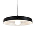 elevenpast pendant light Black Drop Disc Pendant Light - Black | White PEN099 BLACK 6007226013696
