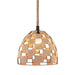 elevenpast pendant light Bay Woven Hemp Rope Pendant Light PEN144 HEMP 6007226090055