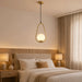 elevenpast pendant Rhea Drop LED Pendant Light - Brass and Opal PEN152 BRASS 6007226090253