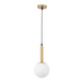 elevenpast pendant light Rhea Orb Metal and Glass Pendant Light - Brass PEN154 BRASS 6007226090277