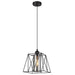 elevenpast Colton Glass Pendant Light PEN201 BLACK 6007226075823