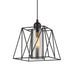 elevenpast Colton Glass Pendant Light PEN201 BLACK 6007226075823
