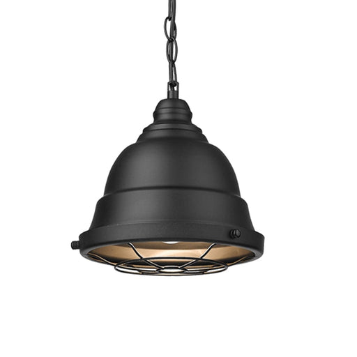 elevenpast Ceiling Light Fixtures Urban Dome Pendant Light PEN207 BLACK 6007226075885