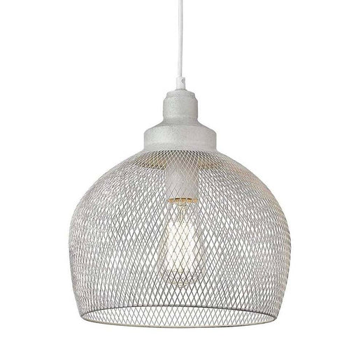 elevenpast Lighting Fixtures Lattice Pendant Light PEN208 FRENCH WH 6007226075892