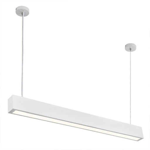 elevenpast Pendant White Slim LED Pendant Light Black | White PEN209 WHITE 6007226076172