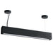 elevenpast Pendant Black Slim LED Pendant Light Black | White PEN210 MATT BK 6007226078299