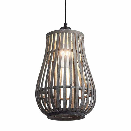 elevenpast Lighting Fixtures Becky Rattan Pendant Light PEN218 RATTAN 6007226075380