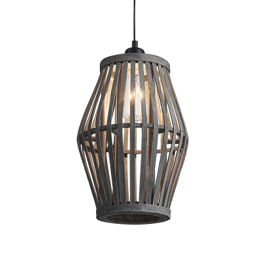 elevenpast Lighting Fixtures Becca Rattan Pendant Light PEN219 RATTAN 6007226075397