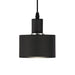 elevenpast Pendant Black Wyatt Single Light Pendant Metal PEN246/1 BLACK 6007226073249