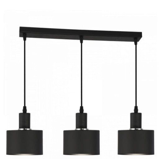 elevenpast Pendant Black Wyatt 3 Light Pendant PEN246/3 BLACK 6007226073263