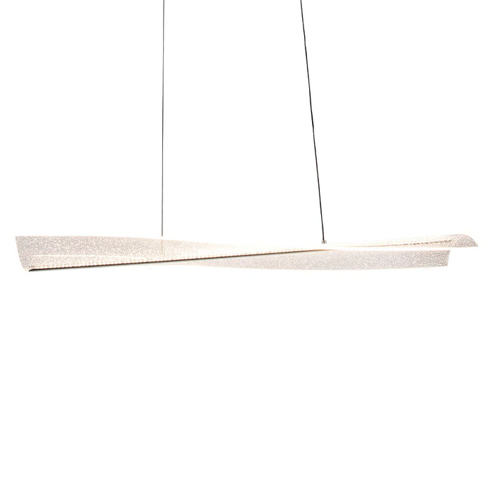 elevenpast pendant light Glitz Acrylic LED Pendant Light – Polished Chrome PEN250 CCT 6007226090482