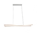 elevenpast pendant light Glitz Acrylic LED Pendant Light – Polished Chrome PEN250 CCT 6007226090482