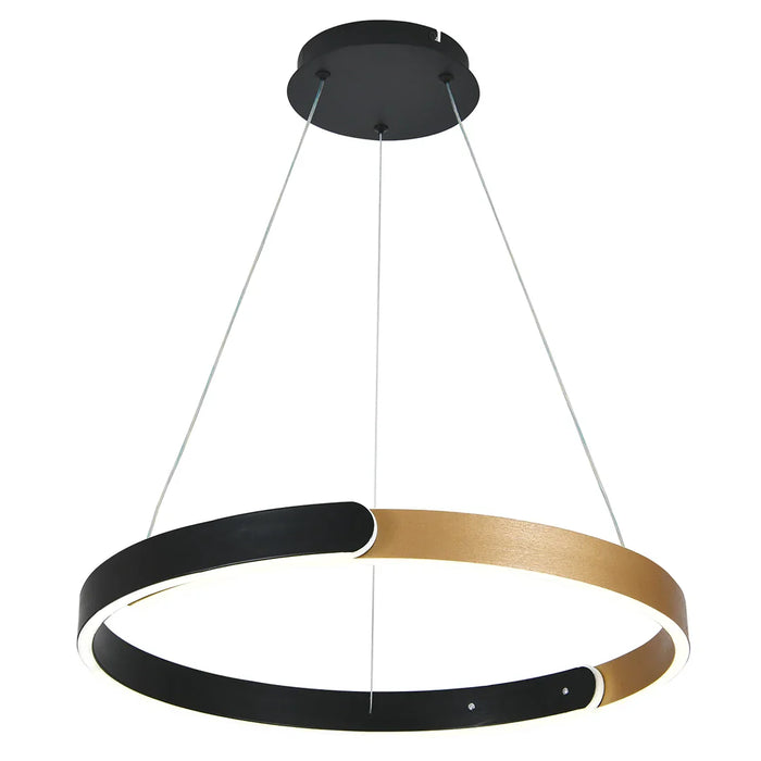 elevenpast pendant light Aurex Halo Pendant - Black and Gold PEN252 CCT 6007226090505