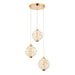 elevenpast pendant light Olympia Golden LED Cluster Pendant Light PEN257 GOLD 6007226090581