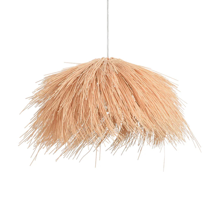 elevenpast pendant Sundara Wood and Rattan Pendant Light PEN258 RATTAN 6007226090604