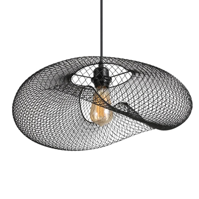 elevenpast pendant light Shadow Weave Metal Pendant Light - Black PEN261 BLACK 6007226090680
