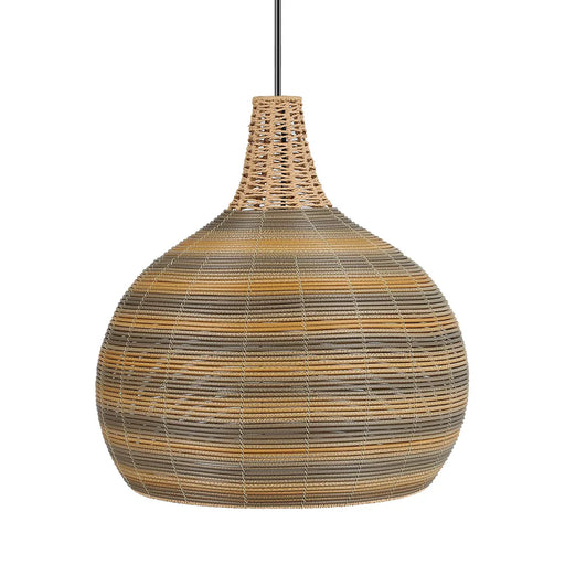 elevenpast pendant light Breeza Dome Woven Pendant Light PEN299 BK/RATTAN 6007226090727