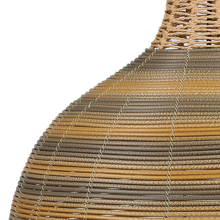 elevenpast pendant light Breeza Dome Woven Pendant Light PEN299 BK/RATTAN 6007226090727