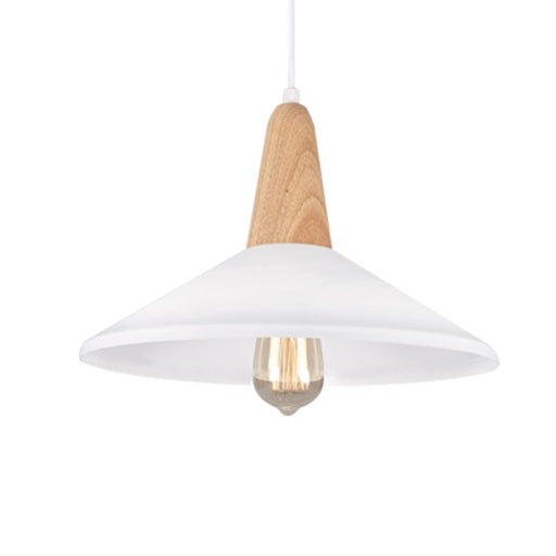 elevenpast White Duke Metal Pendant Light 2 Colours PEN371 WHITE 6007226064223