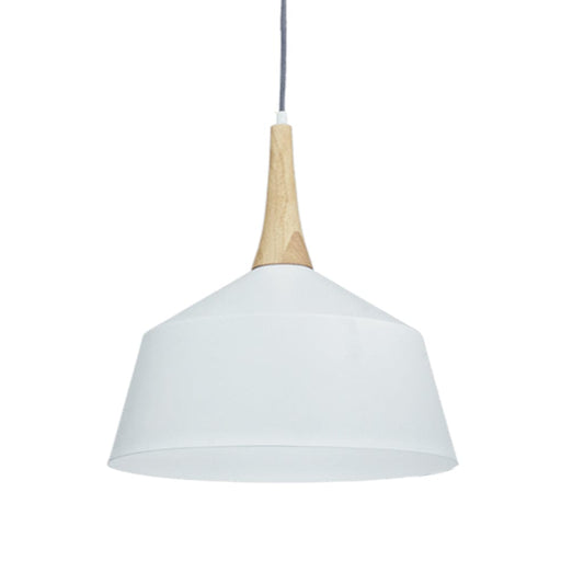 elevenpast Lighting Fixtures White Ramba Pendant Light Metal PEN393/1 WHITE 6007226063516