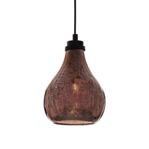 elevenpast Lighting Rose Copper Maggie Glass Pendant Light PEN416 ROSE 6007226074628