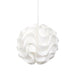 elevenpast Lighting Fixtures Bloom Polypropylene Pendant Light PEN421/1 WHITE 6007226049497