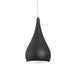 elevenpast Pendant Black Tello Metal Pendant Light | Black or White PEN422/1 BLACK