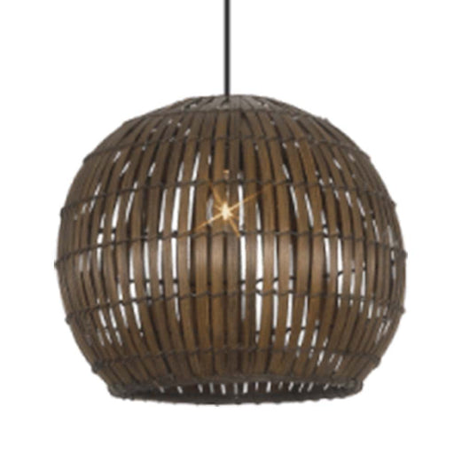 elevenpast Pendant Ark Bamboo Pendant PEN431/1 BROWN 6007226050066