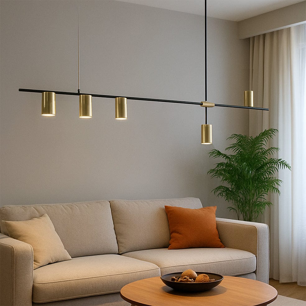 Titanio Pendant Light Metal 5 Light– elevenpast