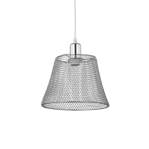 elevenpast Pendant Chrome Bamba Steel Mesh Pendant Light Black | Gold | Chrome PEN517 CHROME