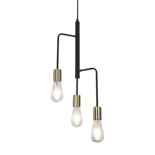 elevenpast Ceiling Light Fixtures 3 Light Cascade Pendant Light PEN563/3 BLACK 6007226075717