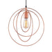 elevenpast Lighting Solar Copper Pendant Light PEN582 COPPER 6007226066388