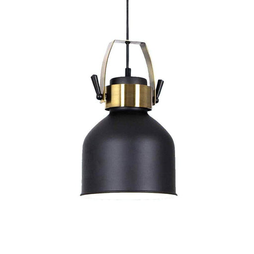 elevenpast Chandeliers Urban Mini Pendant Light Gold and Matt Black PEN590 BLACK 6007226066463