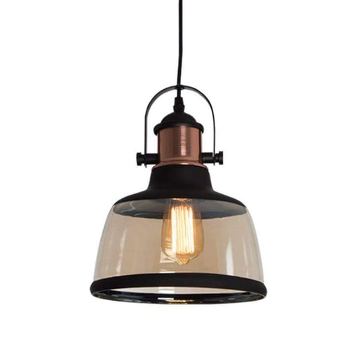 elevenpast Ceiling Light Fixtures Black Alfred Glass Pendant Light PEN602 BLACK 6007226067774