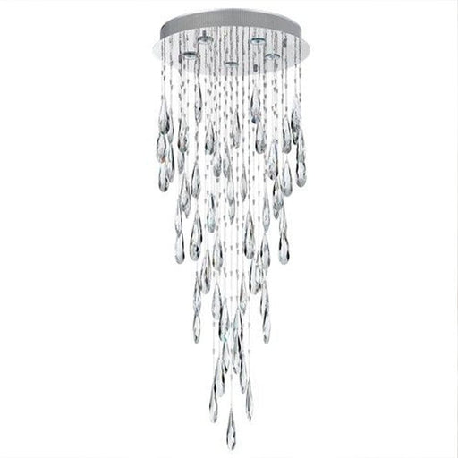 elevenpast Pendant Nivelles Stainless Steel and Crystal Chandelier PEN628/5 CRYSTAL 6007226070118