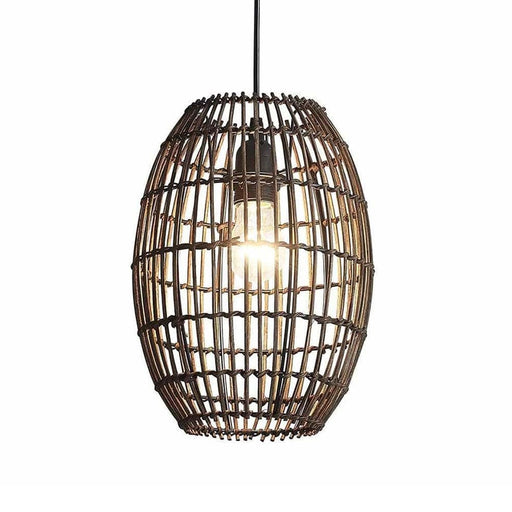 elevenpast Lighting Fixtures Twine Pendant Light PEN775 COFFEE 6007226076431