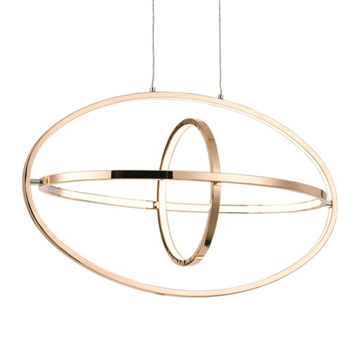 elevenpast Chandeliers Oval Orbit Chandelier Gold LED PEN796 GOLD 6007226080438