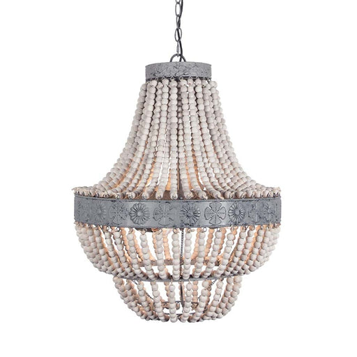 elevenpast Pendant Droplet Metal and Wood Bead PEN819 BEAD 6007226080841