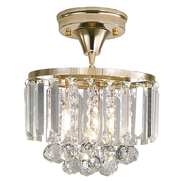 elevenpast Gold Melanie Crystal Light | Chrome or Gold PEN826 GOLD