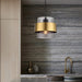 elevenpast Pendant Chloe Pendant Light | Gold and Smoke PEN856 GOLD 6007226084597