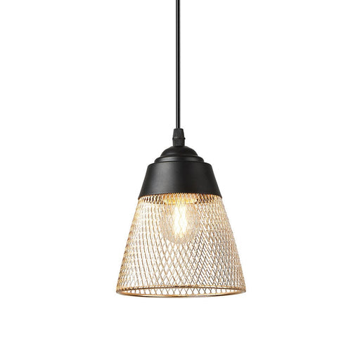 elevenpast Pendant Zanthe Pendant Light | Black and Gold PEN863 BK/GOLD 6007226085044