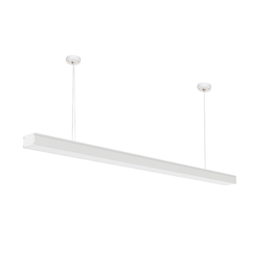 elevenpast Pendant White / Small Luke Linear LED Pendant Light Black | White, 2 Sizes PEN868/36 WHITE 6007226085198