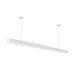 elevenpast Pendant White / Small Luke Linear LED Pendant Light Black | White, 2 Sizes PEN868/36 WHITE 6007226085198