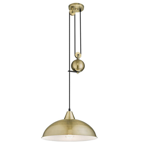 elevenpast Pendant Antique Boyd Metal Pendant Light | Black or Antique PEN870 ANTIQUE 6007226085495