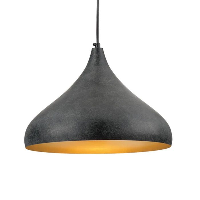 elevenpast pendant light Black Arden Bell Gold Inner Pendant Light - Multiple Colours PEN888 BLACK RUF 6007226089172